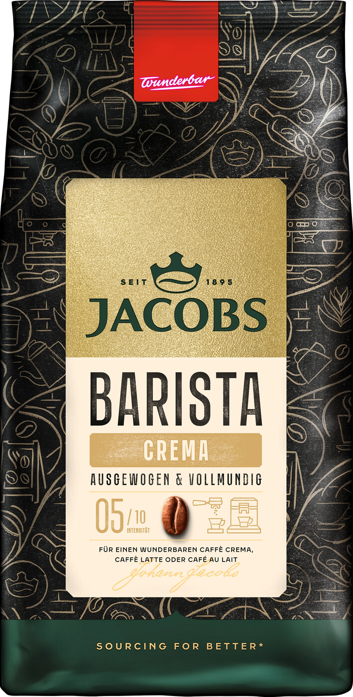 Jacobs Barista Editions Crema Bohne 1kg