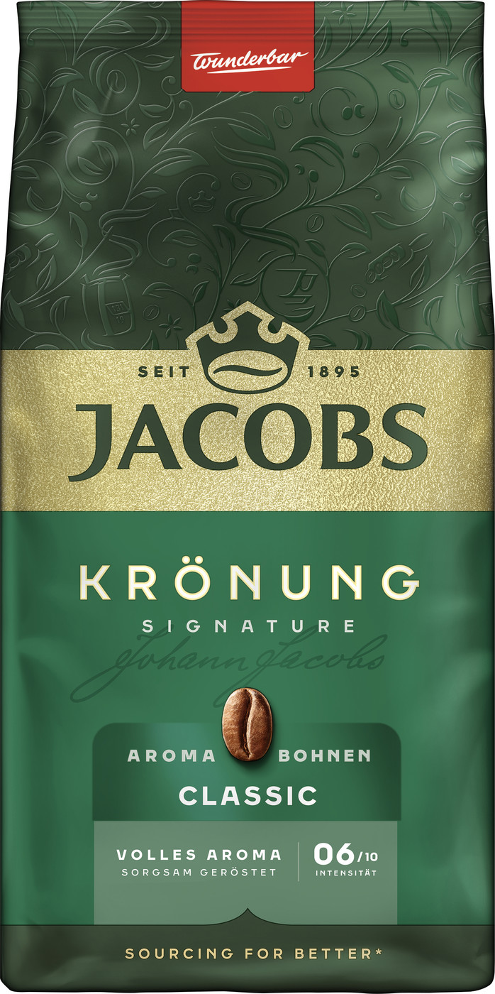 Jacobs Krönung Aroma-Bohnen 500G Jacobs Krönung Aroma-Bohnen 500G