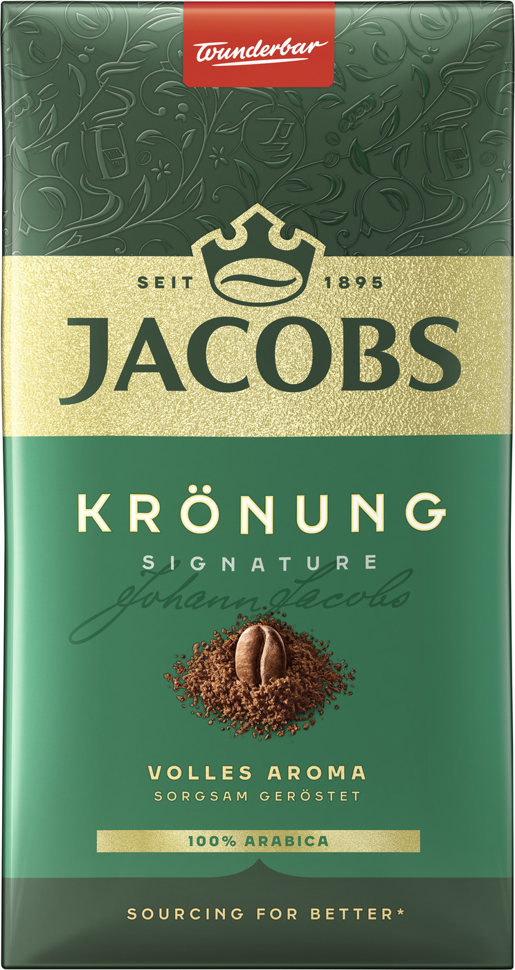 Jacobs Krönung Kaffee gemahlen 500G Jacobs Krönung Kaffee gemahlen 500G