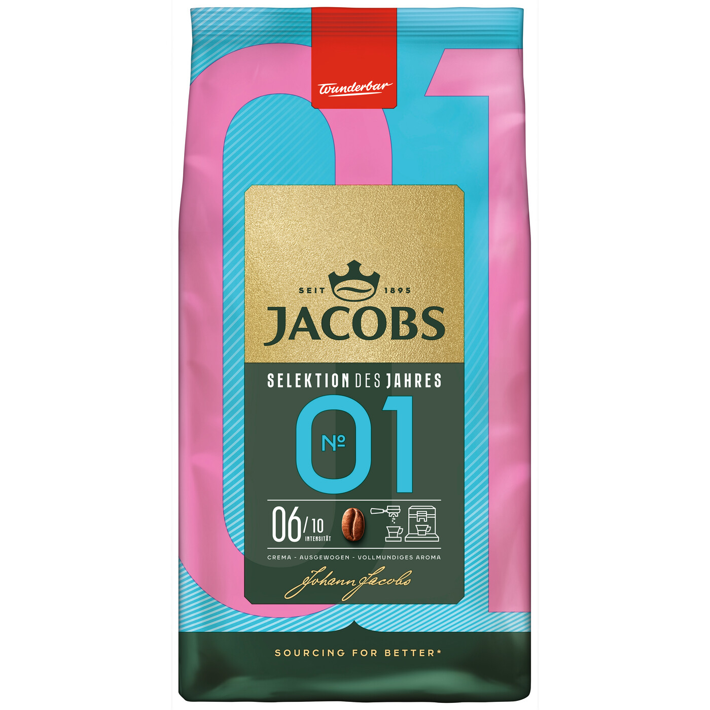 Jacobs Selektion des Jahres Kaffee ganze Bohnen 1KG Jacobs Selektion des Jahres Kaffee ganze Bohnen 1KG