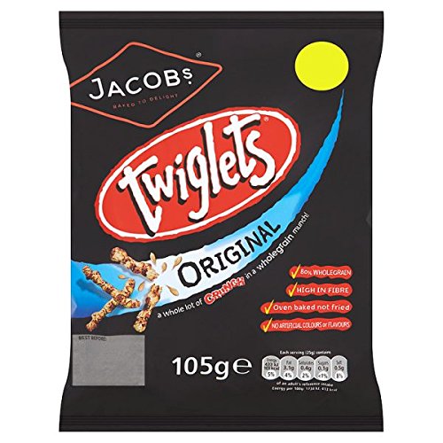 Jacobs Twiglets Original 105 g, 12 Stück von Jacob's