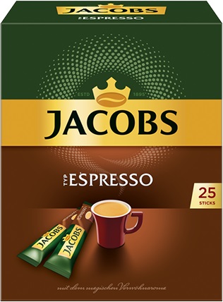 Jacobs Typ Espresso Sticks 25x 1,8G