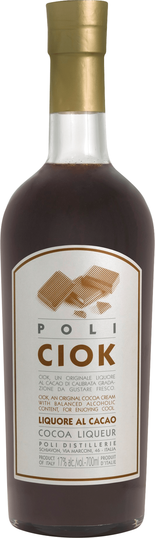 Jacopo Poli Ciok Liquore al Cacao Jacopo Poli Ciok Liquore al Cacao