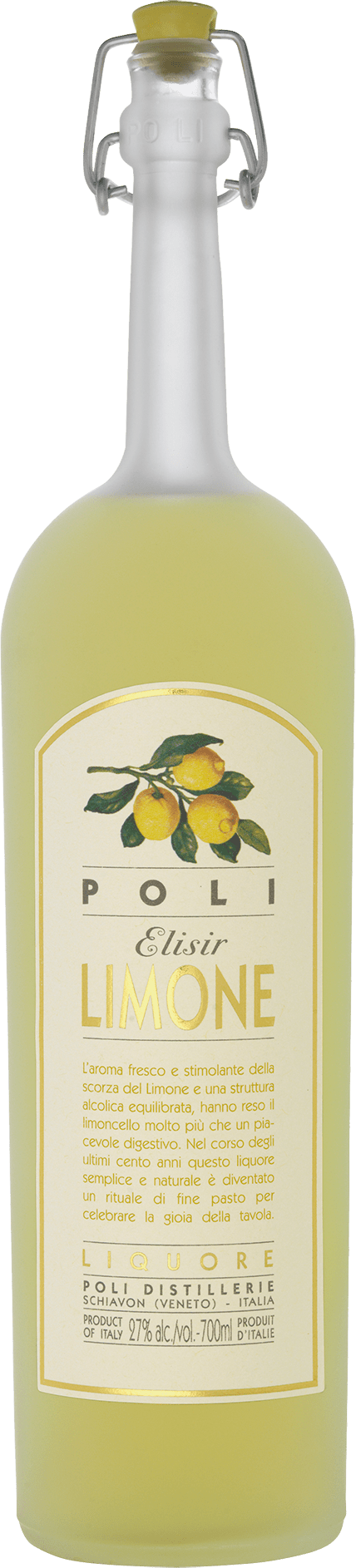 Jacopo Poli Elisir Limone Zitronenlikör Jacopo Poli Elisir Limone Zitronenlikör