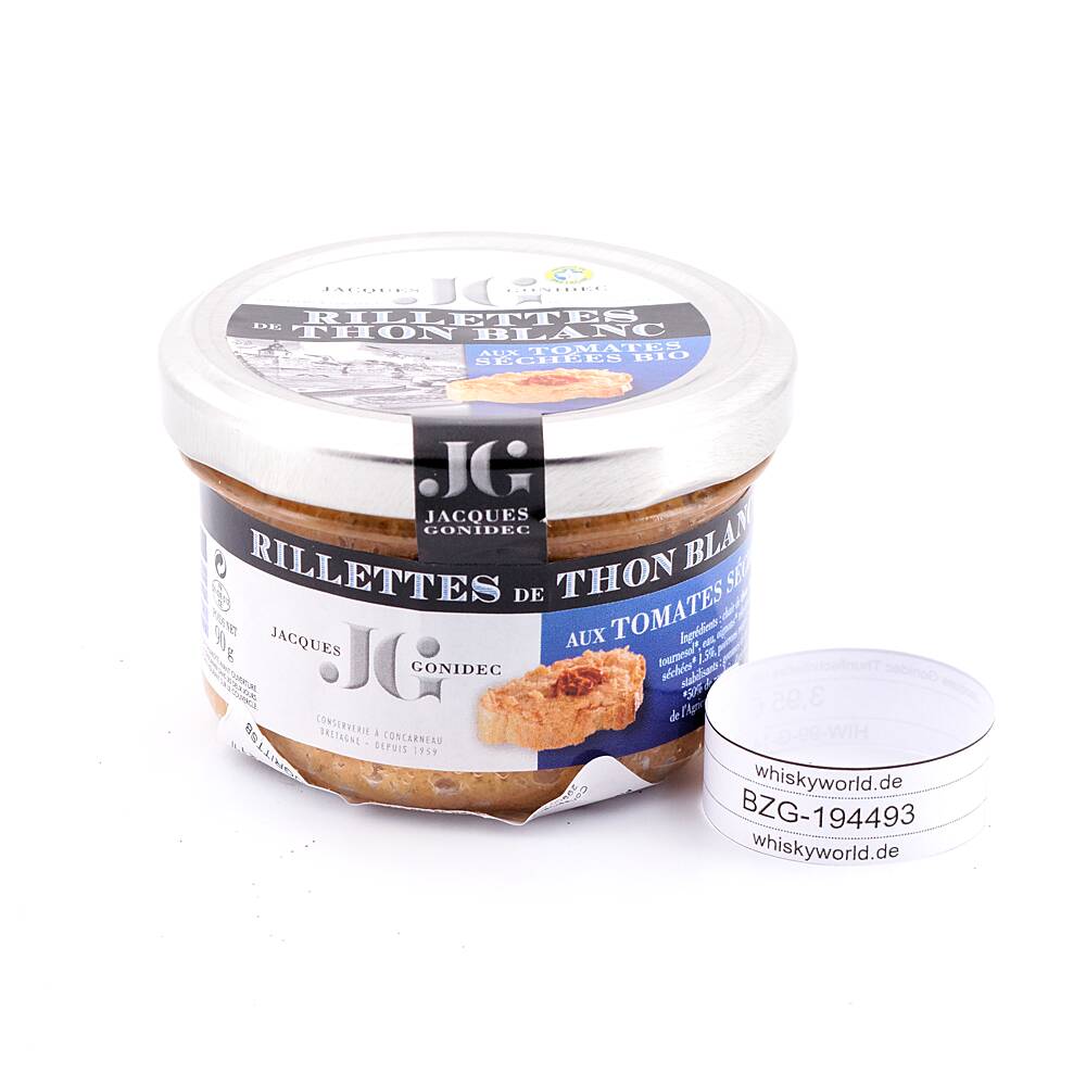 Jacques Gonidec Thunfischrillettes mit 90 g Jacques Gonidec Thunfischrillettes mit 90 g