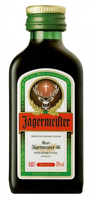 Jägermeister 24 x 0,02 Liter