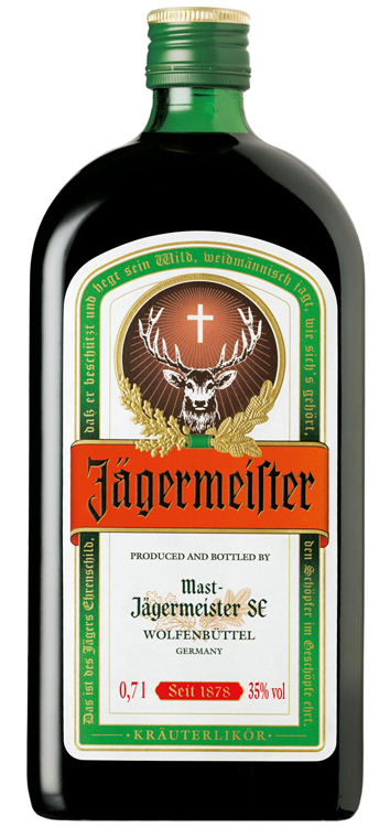 Jägermeister Kräuterlikör 0,7L - Etikett verschmutzt/beschädigt Jägermeister Kräuterlikör 0,7L - Etikett verschmutzt/beschädigt