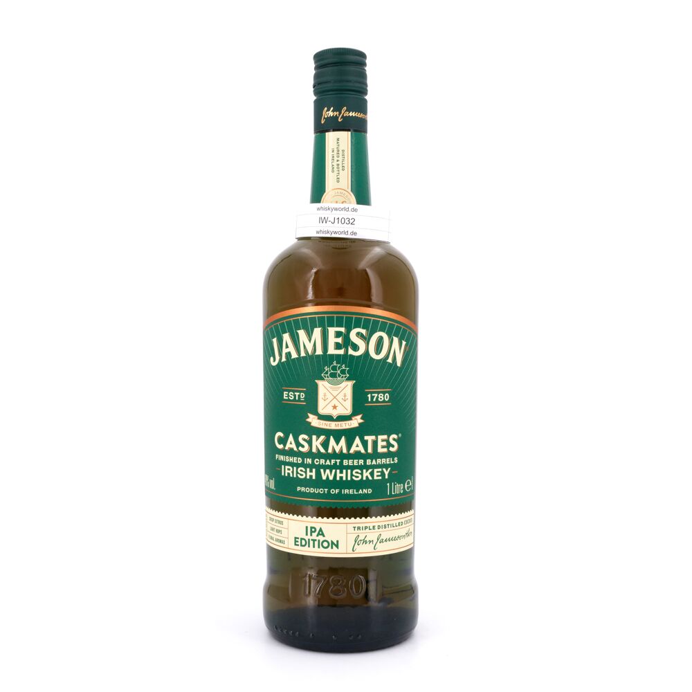 Jameson Caskmates IPA Edition finished in Craft 1 L/ 40.0% vol