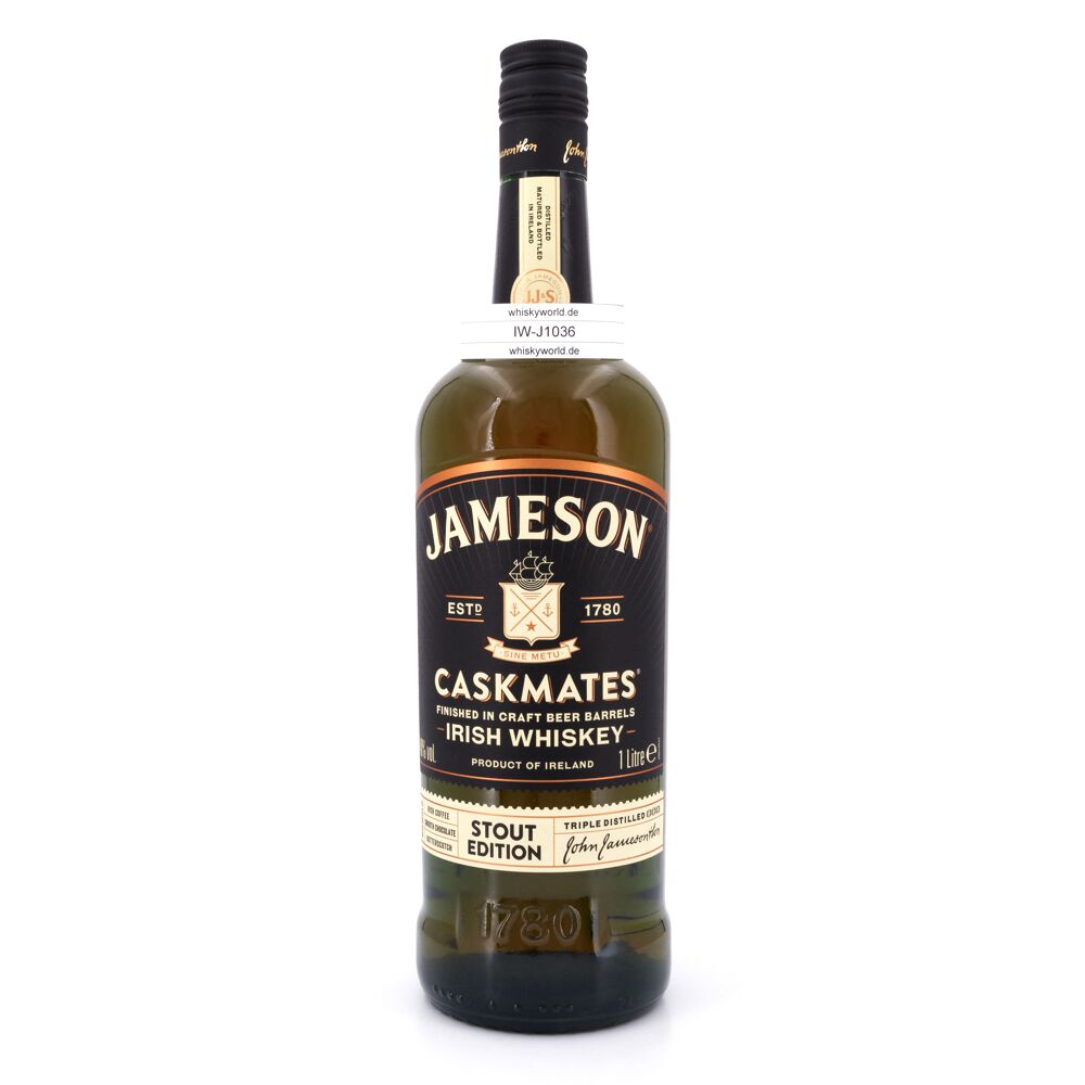 Jameson Caskmates Stout Edition Literflasche 1 L/ 40.0% vol
