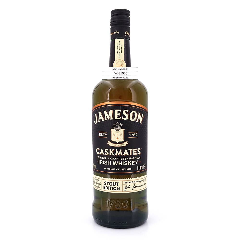 Jameson Caskmates Stout Edition Literflasche 1 L/ 40.0% vol Jameson Caskmates Stout Edition Literflasche 1 L/ 40.0% vol