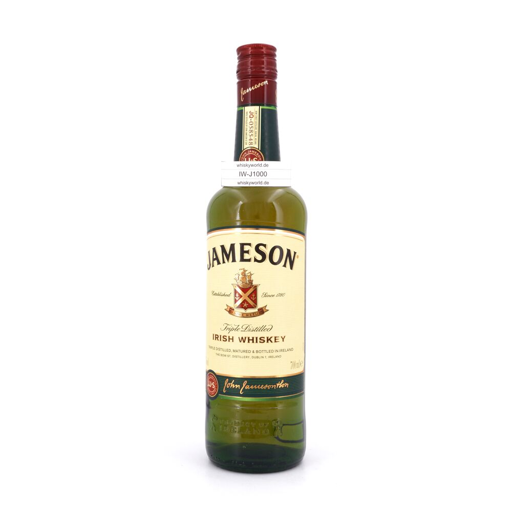Jameson Irish Whiskey 0,70 L/ 40.0% vol
