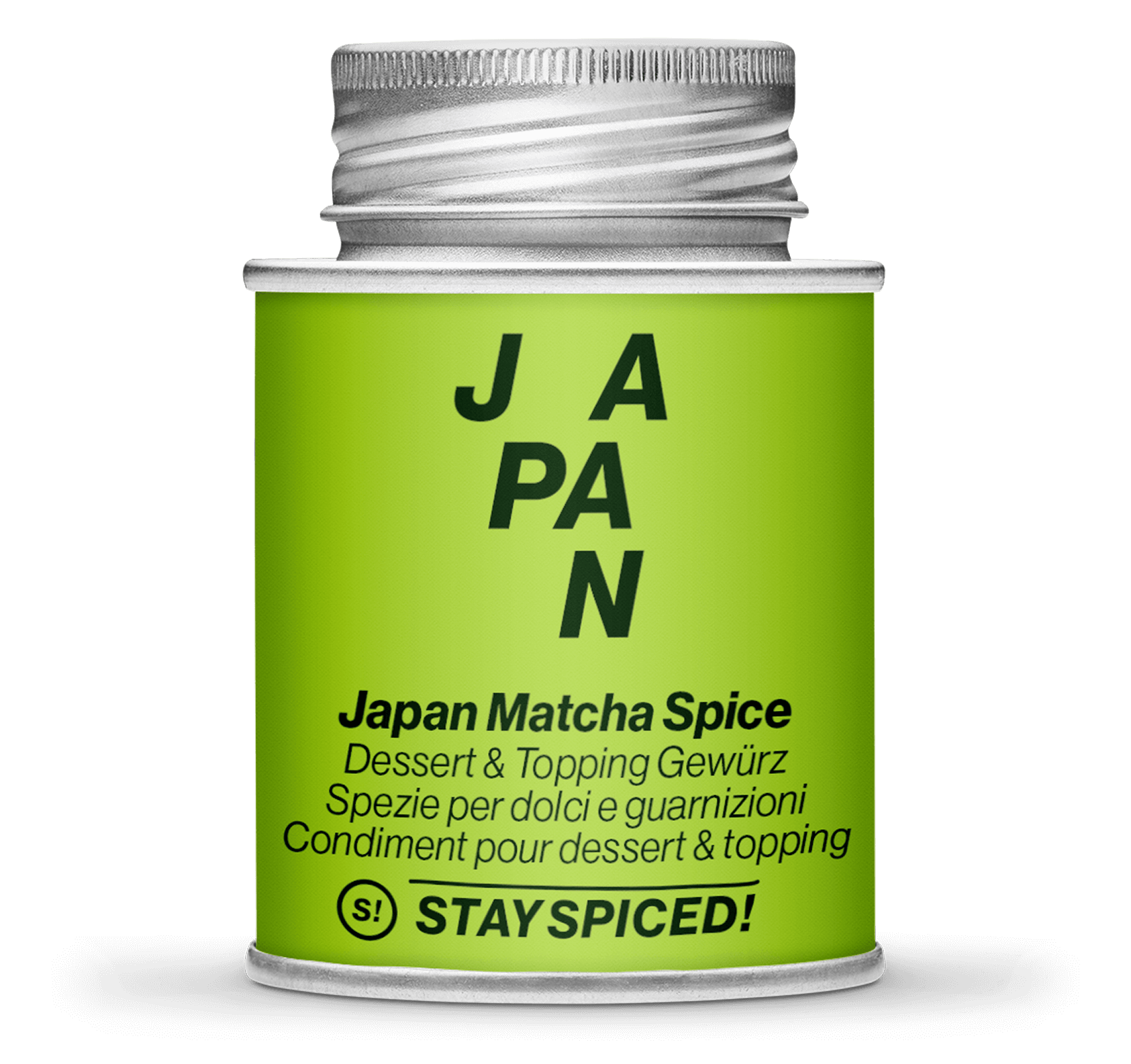 Japan Matcha Spice, 170ml Schraubdose Japan Matcha Spice, 170ml Schraubdose