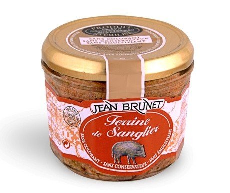 Jean Brunet Terrine de Sanglier Wildschweinpastete 180g Jean Brunet Terrine de Sanglier Wildschweinpastete 180g