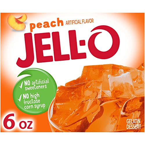 Jello Gelatine, Dessert, Pfirsichgeschmack, 170 g Jello Gelatine, Dessert, Pfirsichgeschmack, 170 g von Jell-O