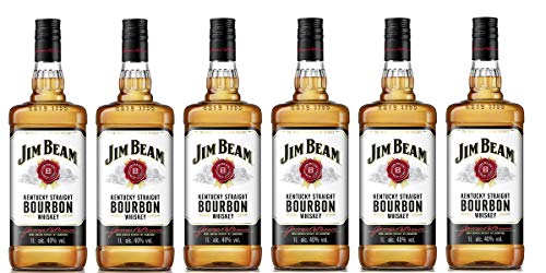 Jim Beam - Bourbon Whiskey - 6 x 1 Liter von ebaney