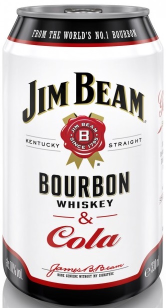 Jim Beam Bourbon & Cola 0,33L