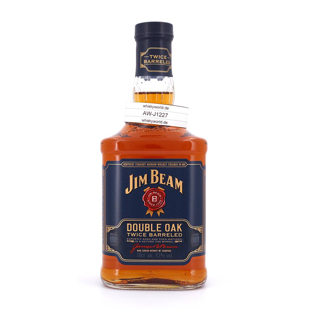 Jim Beam Double Oak 0,70 L/ 43.0% vol Jim Beam Double Oak 0,70 L/ 43.0% vol