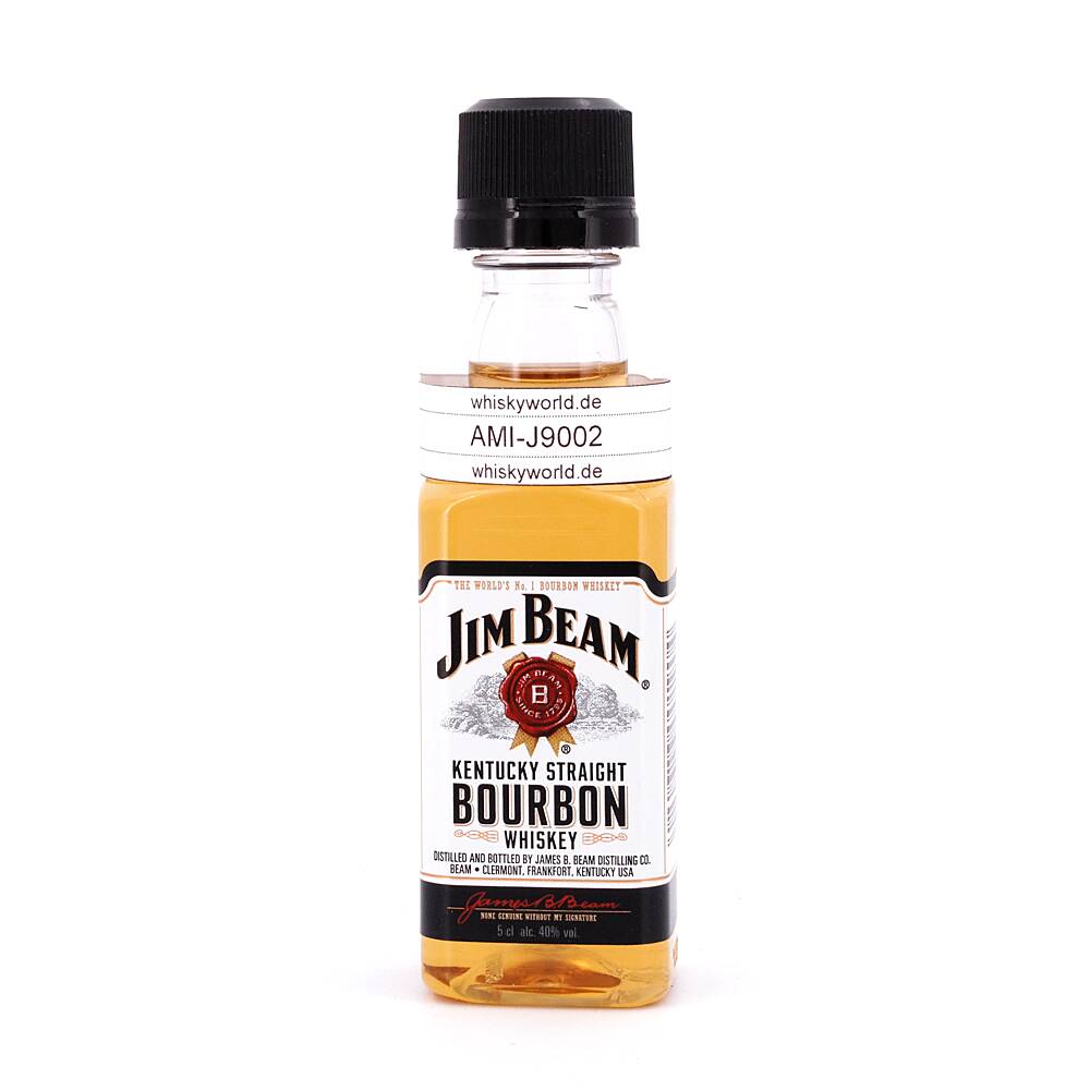 Jim Beam White Label Miniatur PET 0,050 L/ 40.0% vol Jim Beam White Label Miniatur PET 0,050 L/ 40.0% vol