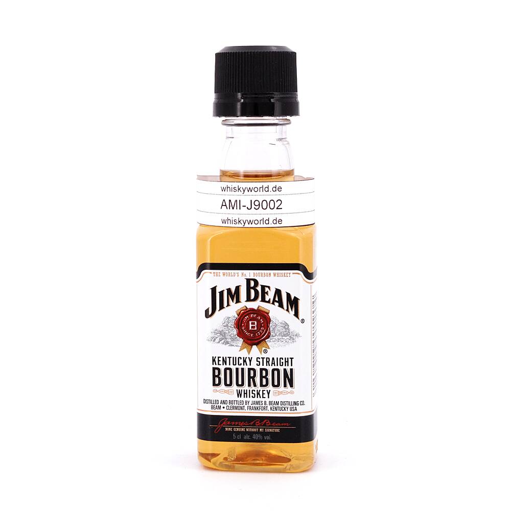 Jim Beam White Label Miniatur PET 0,050 L/ 40.0% vol