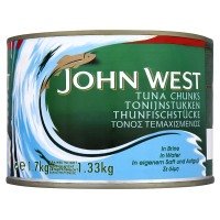 John West Thunfisch Chunks in Salzlake - 1 x 1,7 kg von John West