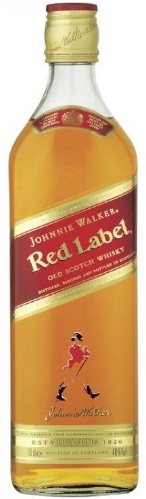 Johnnie Walker Red Label Blended Whisky 0,7L