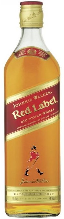 Johnnie Walker Red Label Old Scotch Whisky 40% 0,7L - Etikett verschmutzt/beschädigt Johnnie Walker Red Label Old Scotch Whisky 40% 0,7L - Etikett verschmutzt/beschädigt