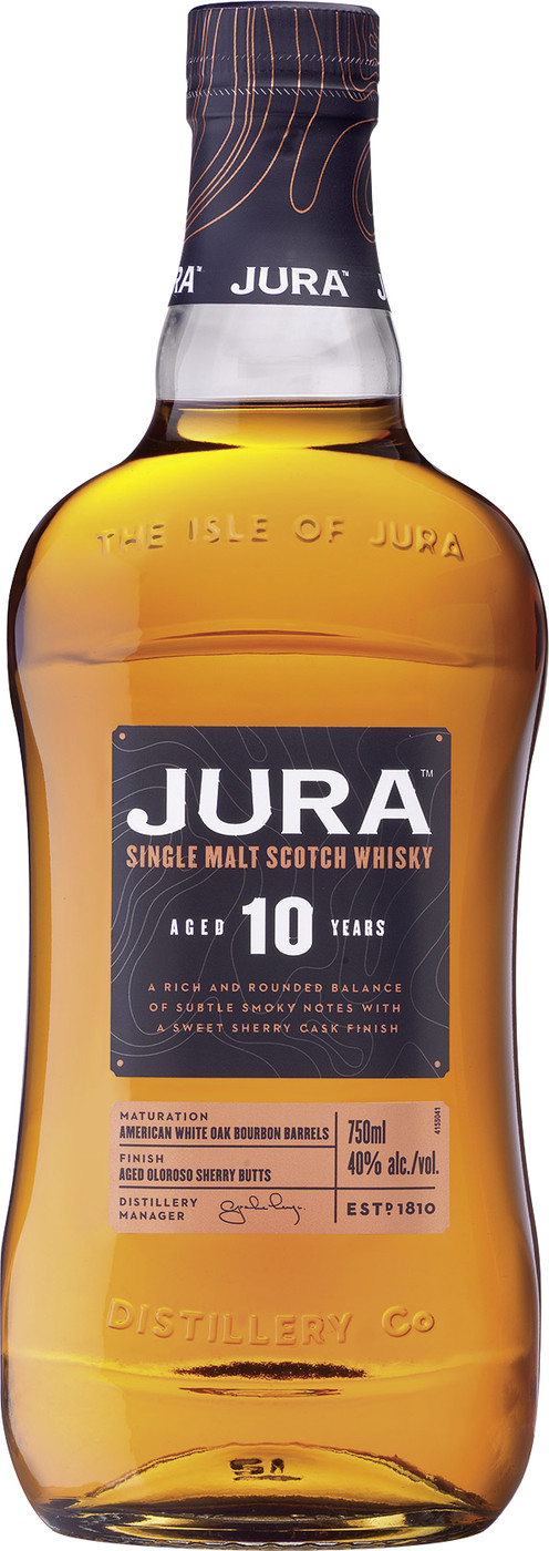 Jura Whisky 10 Jahre 40% 0,7L