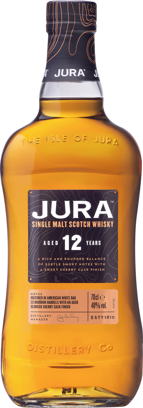 Jura Whisky 12 Jahre 40% 0,7L