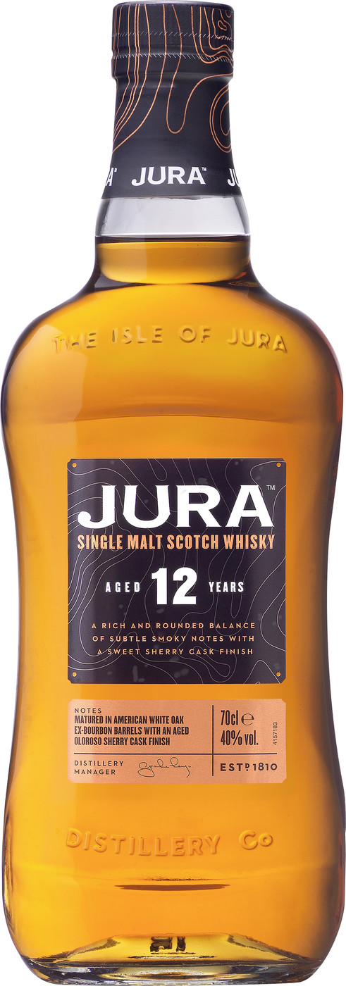 Jura Whisky 12 Jahre 40% 0,7L Jura Whisky 12 Jahre 40% 0,7L