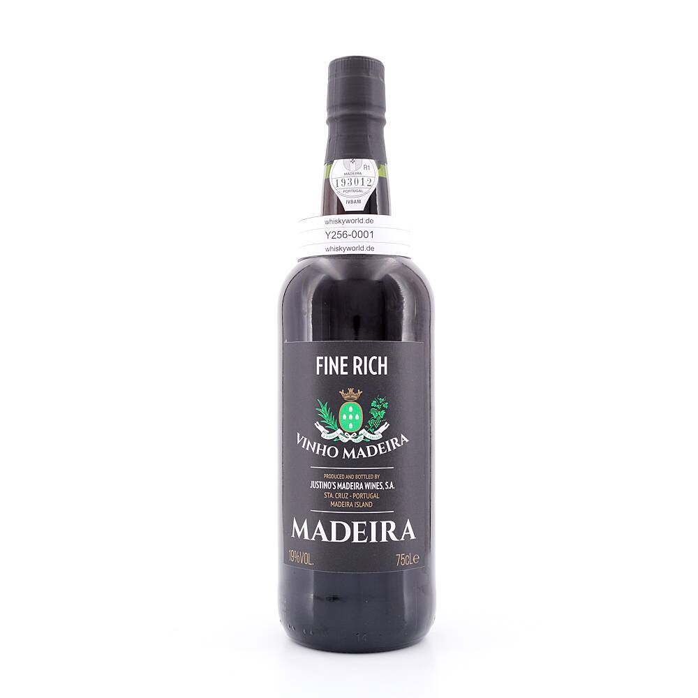 Justino`s Madeira Fine Rich 0,750 L/ 19.0% vol Justino`s Madeira Fine Rich 0,750 L/ 19.0% vol