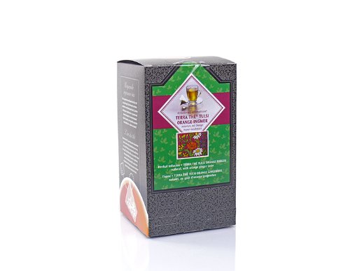 KOBU-TEE + Pyramidenbeutel »Kräutertee Tulsi Orange-Ingwer natürlich« 1 Pack von Floragold