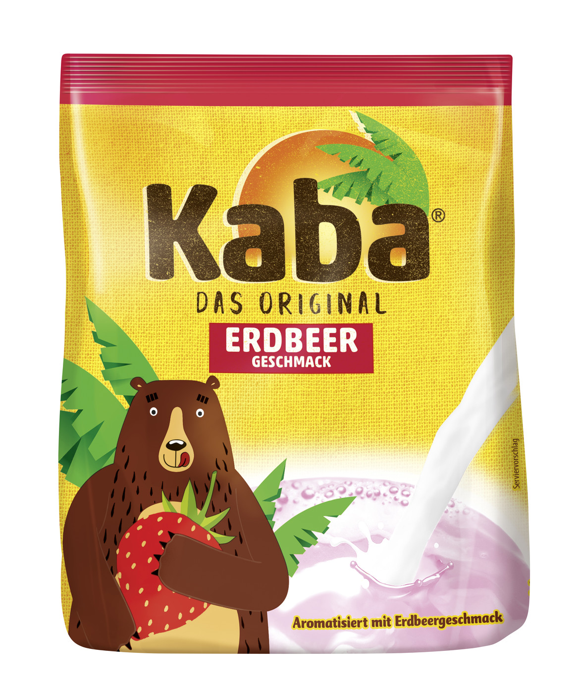 Kaba Erdbeere Nachfüllpackung 400G