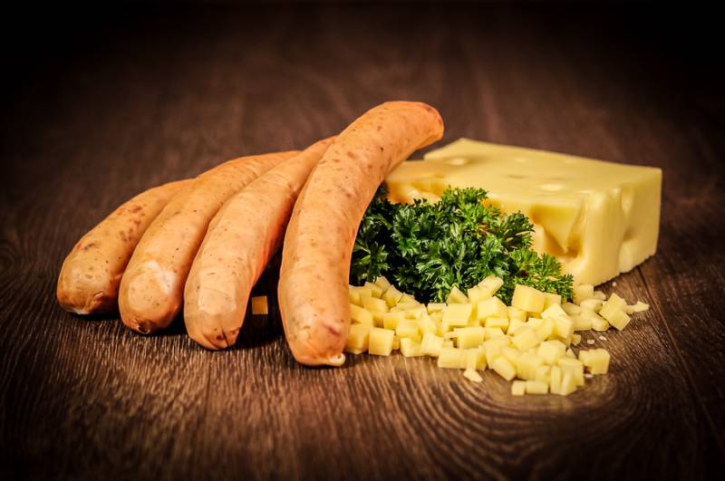 Käseknacker Bratwurst