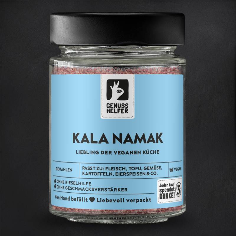 Kala Namak Salz, gemahlen von Bremer Gewürzhandel