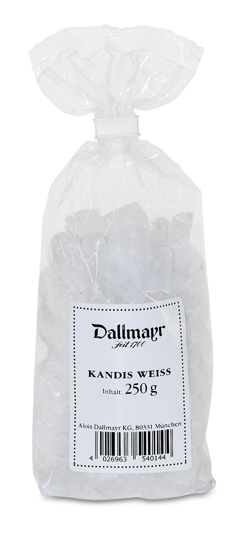 Kandis weiss Dallmayr Teezucker Kandis weiss Dallmayr Teezucker von Alois Dallmayr KG