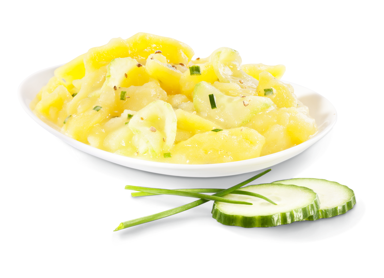Kartoffelsalat mit Gurke Kartoffelsalat mit Gurke von Alois Dallmayr KG