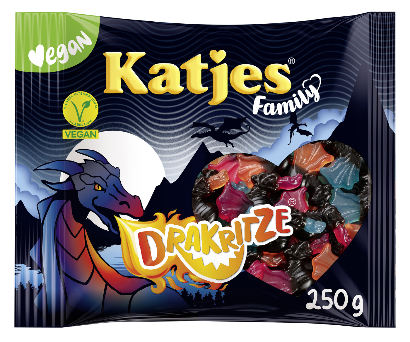 Katjes Family Drakritze 250G Katjes Family Drakritze 250G