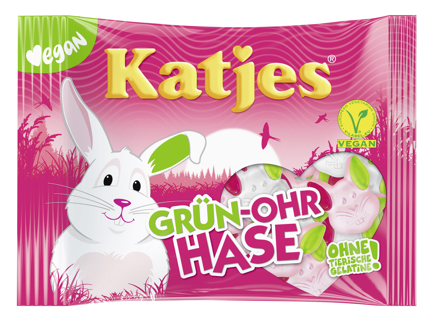 Katjes Grün-Ohr Hase 175G