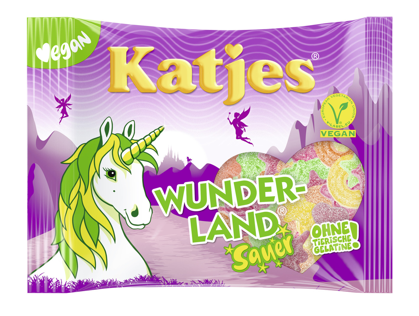 Katjes Wunderland sauer 175G Katjes Wunderland sauer 175G