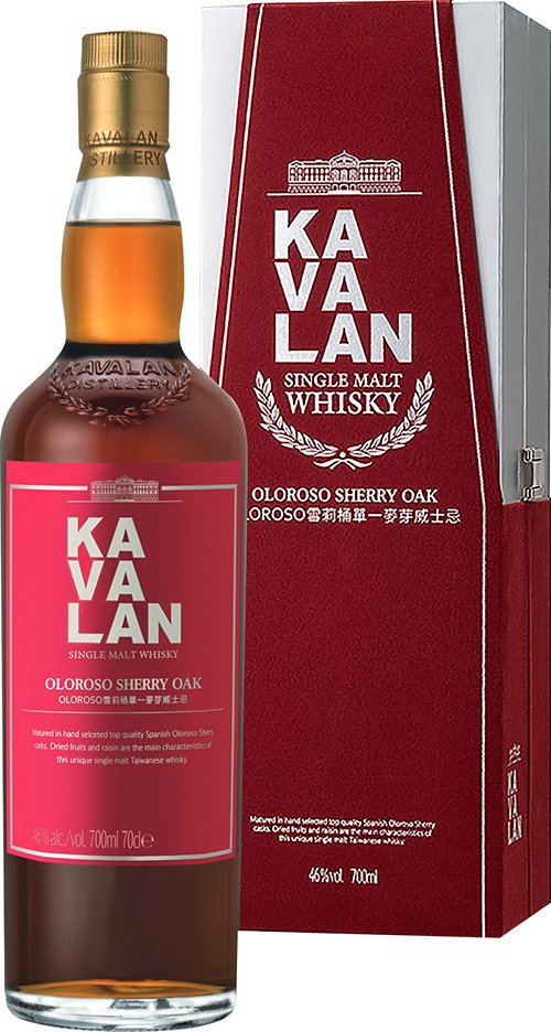 Kavalan Oloroso Sherry Oak 46%vol Kavalan Oloroso Sherry Oak 46%vol