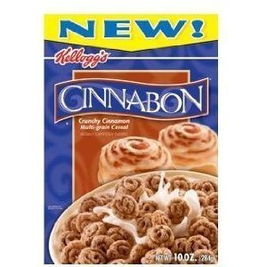 Kelloggs Cinnabon Cereal 9 oz/255 g Kelloggs Cinnabon Cereal 9 oz/255 g