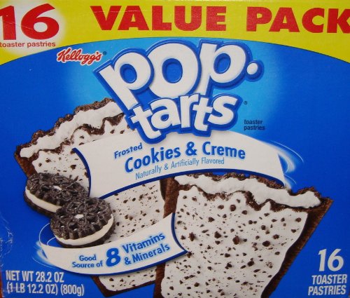 Kelloggs Pop-Tarts Frosted Cookies & Creme (800g)