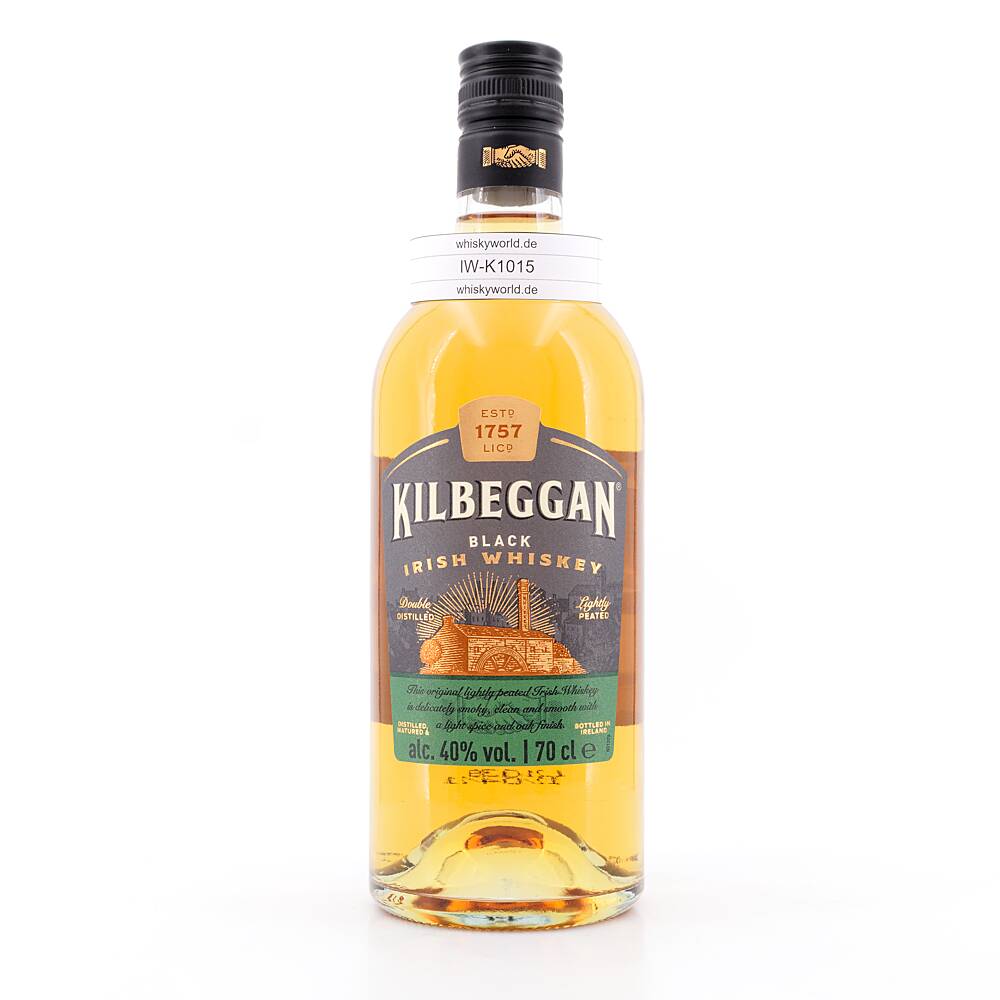 Kilbeggan Black Irish Whiskey 0,70 L/ 40.0% vol Kilbeggan Black Irish Whiskey 0,70 L/ 40.0% vol