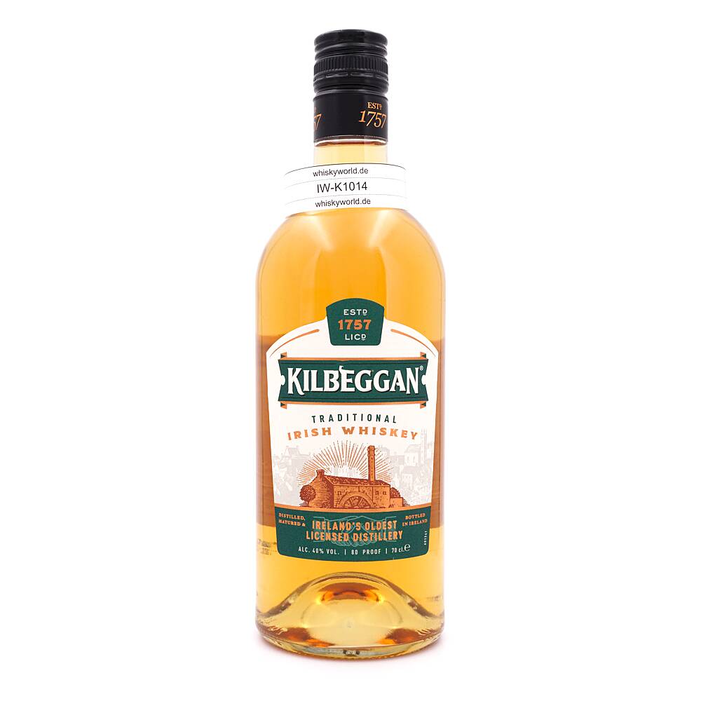 Kilbeggan Irish Whiskey 0,70 L/ 40.0% vol Kilbeggan Irish Whiskey 0,70 L/ 40.0% vol