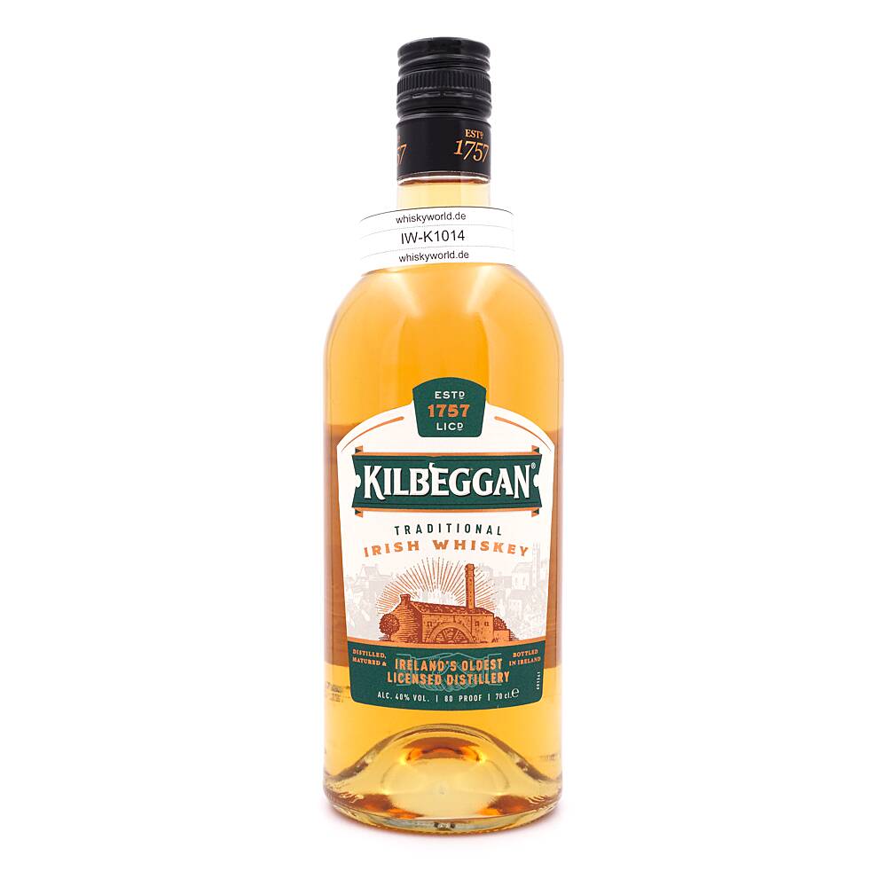 Kilbeggan Irish Whiskey 0,70 L/ 40.0% vol