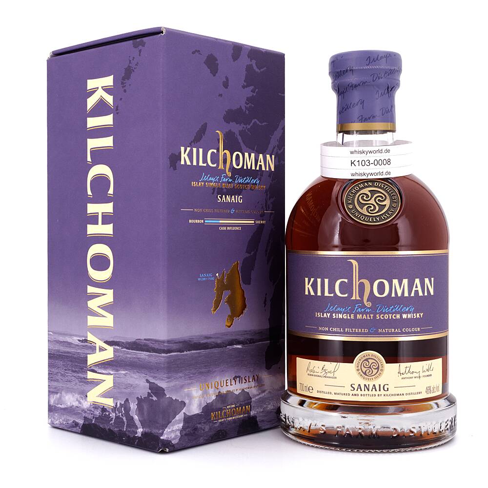 Kilchoman Sanaig 0,70 L/ 46.0% vol Kilchoman Sanaig 0,70 L/ 46.0% vol