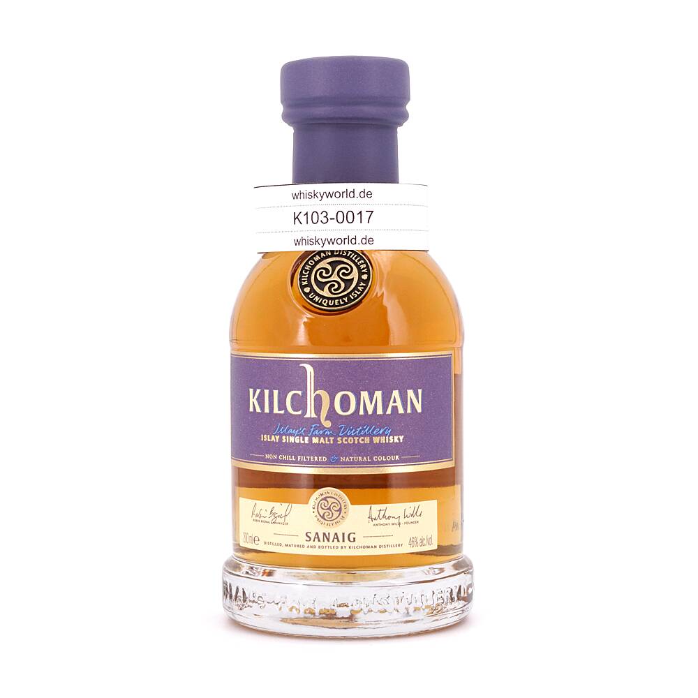 Kilchoman Sanaig Kleinflasche 0,20 L/ 46.0% vol