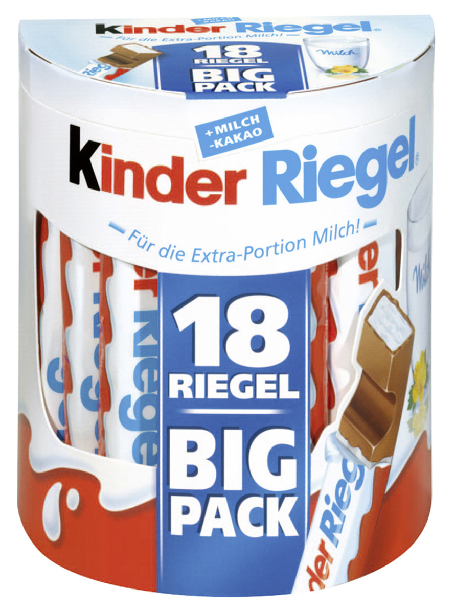 Kinder Riegel Big Pack 18ST 378G Kinder Riegel Big Pack 18ST 378G