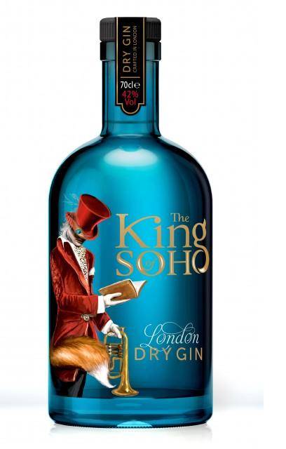 King of Soho London Dry Gin 0,7 Liter