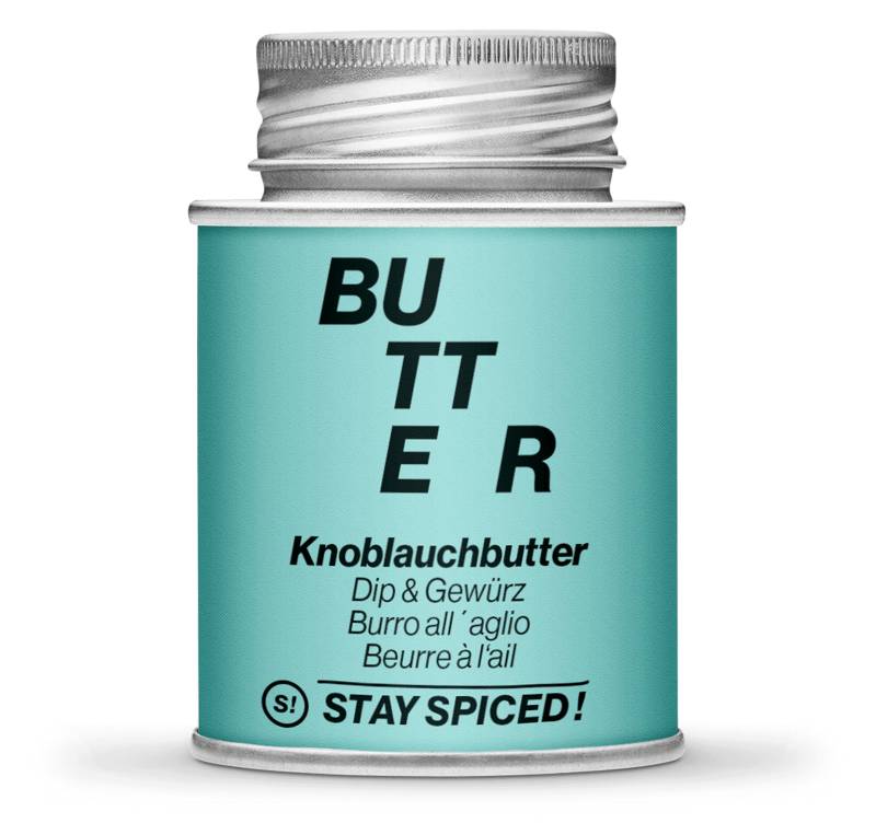 Knoblauchbutter - Dip & Streugewürz 170ml Schraubdose